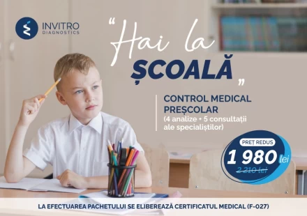 Promoția Control medical preșcolar