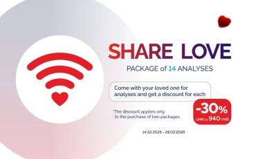 Share Love | 30% off tests for two